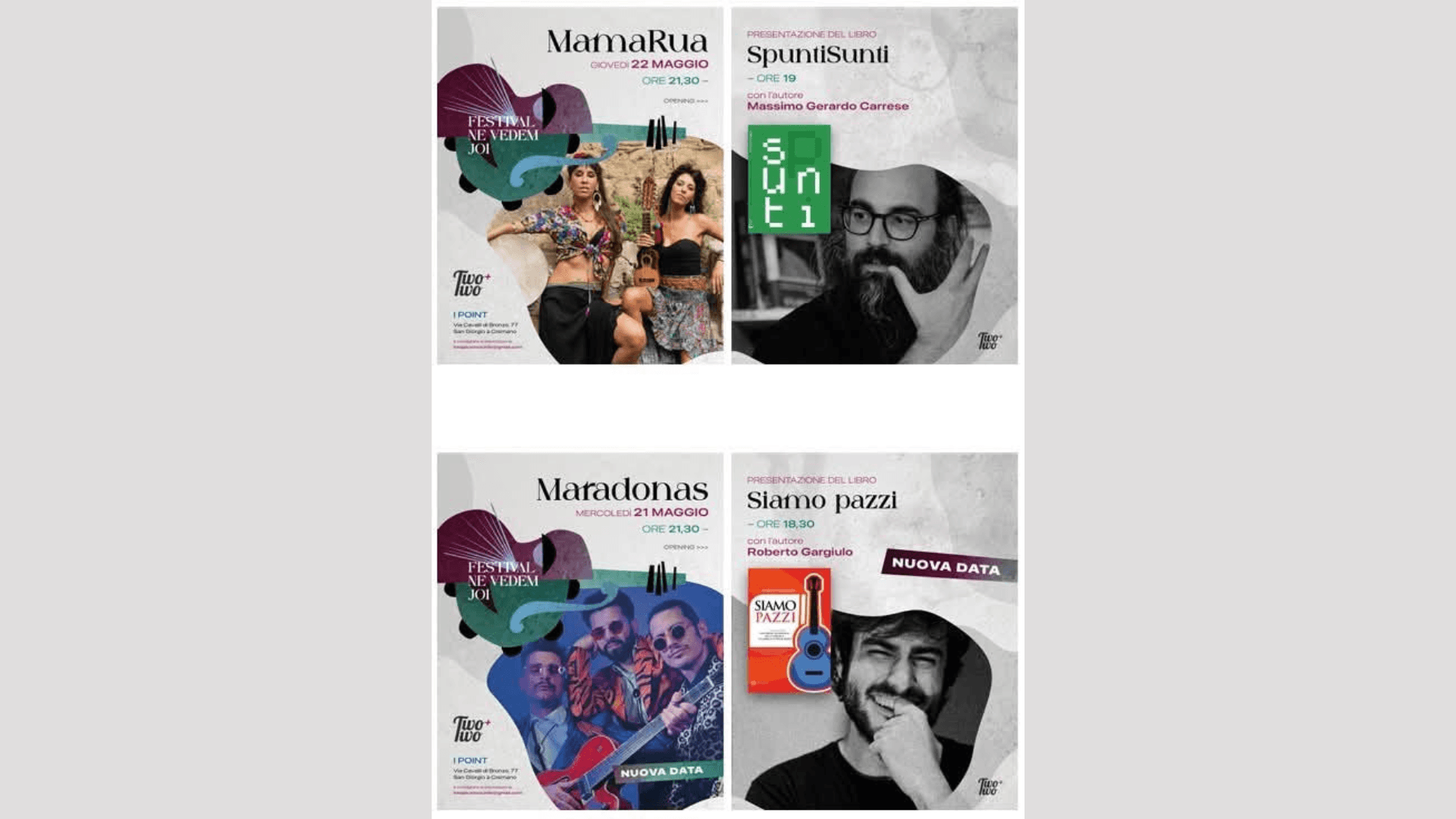 Music and Literature at the I Point San Giorgio a Cremano