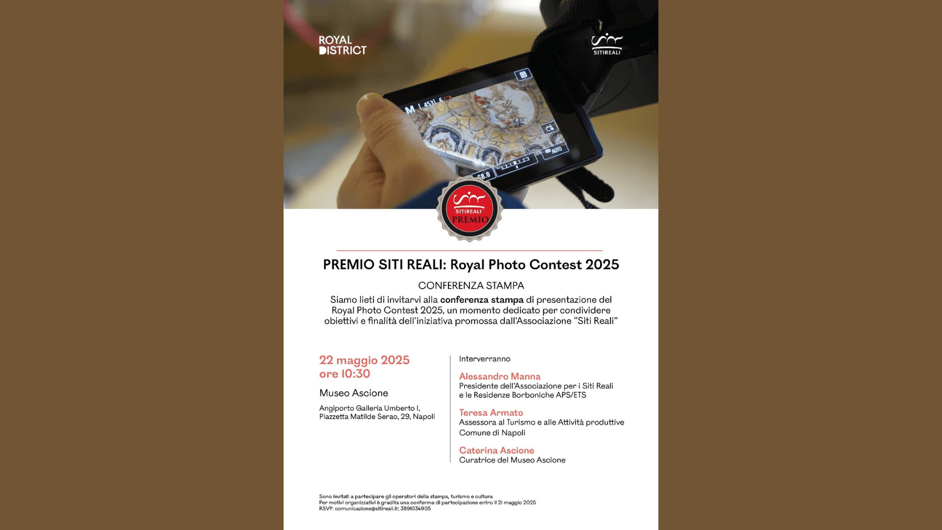 Royal Photo Contest, the Photography Award by Siti Reali